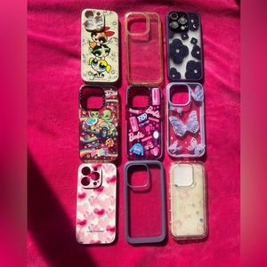 iPhone 14 pro girls case bundle